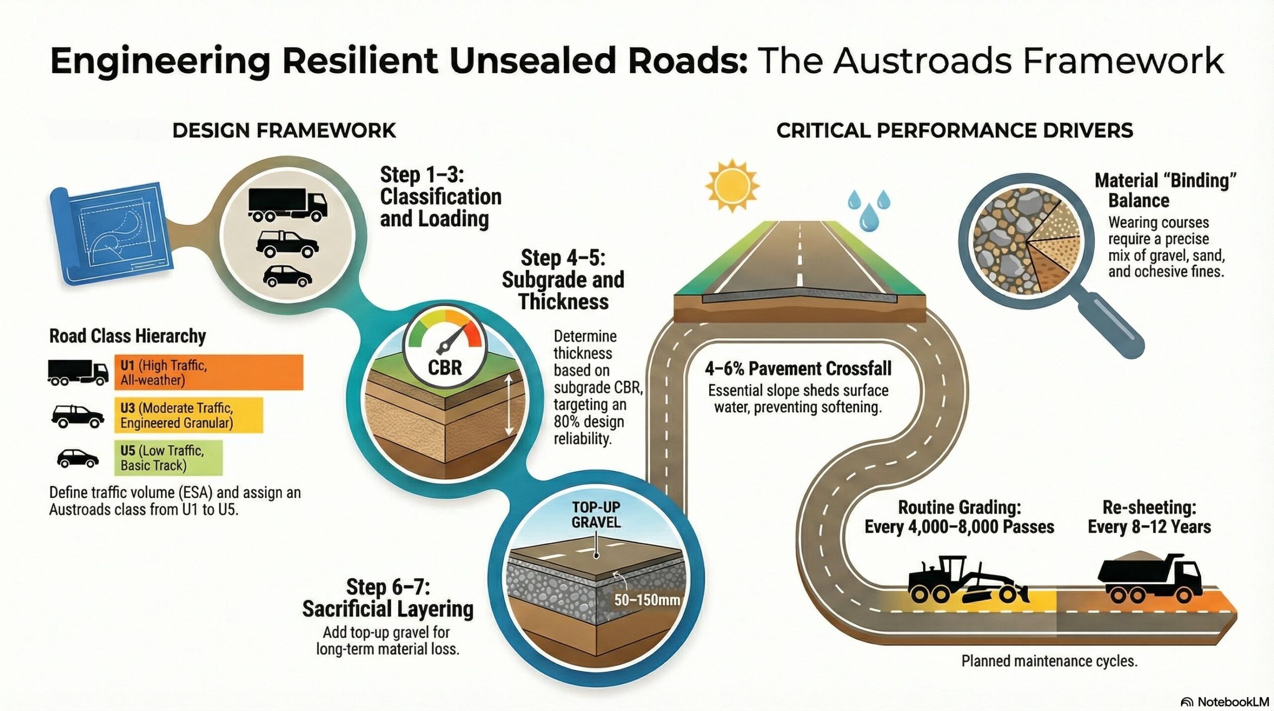 Austroads Pavement Design Guide for Unsealed Roads